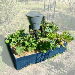 Carré potager 80x120cm - Arrosage autonome goutte à goutte - Kit 10 plants