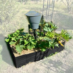 Carré potager 80x120cm - Arrosage autonome goutte à goutte - Kit 10 plants