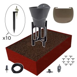 Carré potager 80x120cm -...