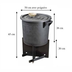 Arrosage Goutte à Goutte jardin avec réserve filtrante 30L