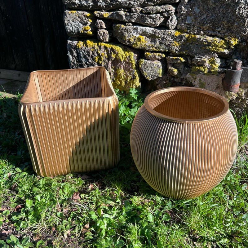 Ensemble vase XXL à poser au sol Made in France 