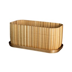 Coupelle pot de fleur rectangulaire – Soucoupe pour jardinière