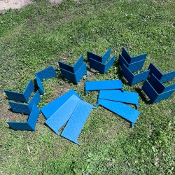 Carré jardin potager design multi niveaux