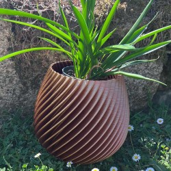 Pot de fleurs résistant aux U.V