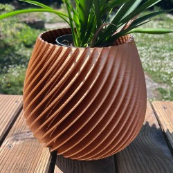 Pot de fleurs résistant aux U.V