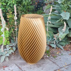 Cache-pot haut design Spirilus