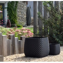 Jardinière carrée balcon et jardin - Design Ananas