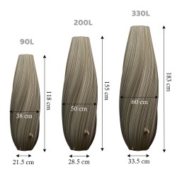 Récupérateur eau de pluie design Oniris