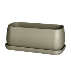 Coupelle pot de fleur rectangulaire – Soucoupe pour jardinière