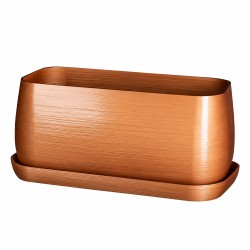 Coupelle pot de fleur rectangulaire – Soucoupe pour jardinière