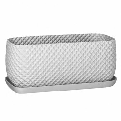 Coupelle pot de fleur rectangulaire – Soucoupe pour jardinière