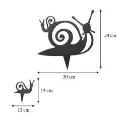 Animaux décoratifs pour Jardin  - Escargots