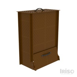 composteur-plastique-décoratif-200L-rouille-iriso