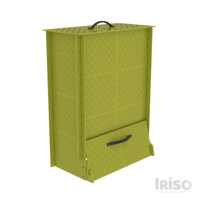 composteur-design-220L-iriso-vert-anis