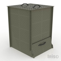 composteur-design-520L-iriso-gris
