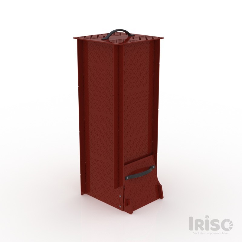 composteur-design-100L-iriso-bordeau