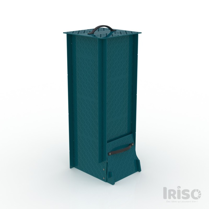 composteur-design-100L-iriso-bleu-paon