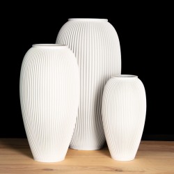 Vase design Alinéa Blanc
