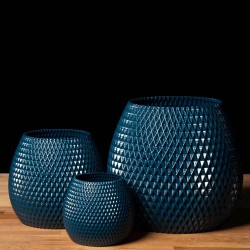 pot-bleu-paon-design-géométrique-iriso