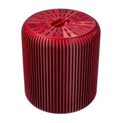 composteur-design-50L-alinéa-Iriso-rouge-bordeaux