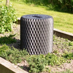 composteur-de-jardin-design-50l-ananas-gris-iriso