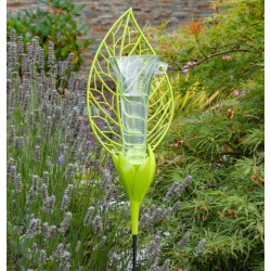 pluviomètre-décoratif-feuille-iriso-vert-anis