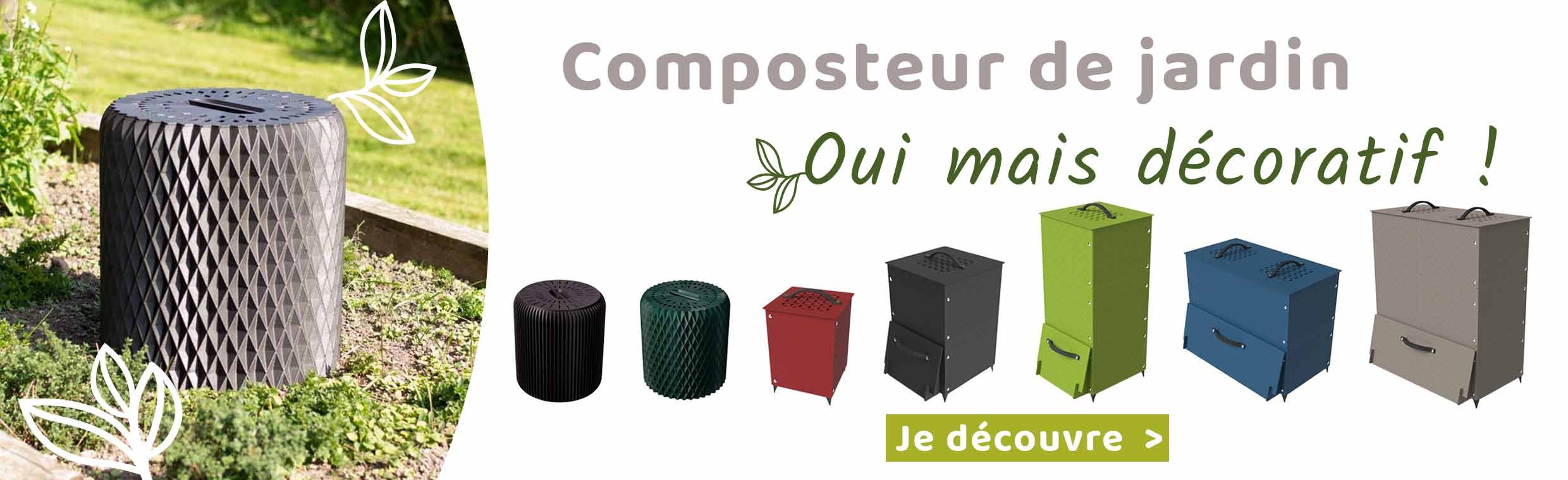 composteurs de Jardin décoratifs IRISO