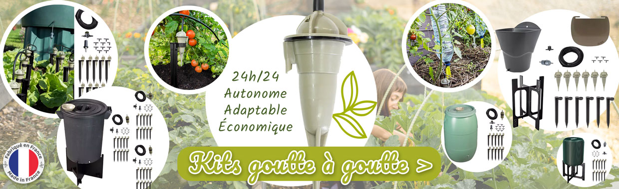 kit goutte à goutte Iriso potager permaculture