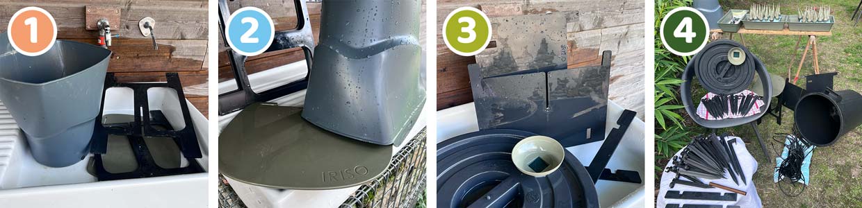 Nettoyage goutte à goutte cuve d'eau