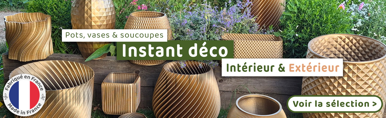 pots & vases déco extérieur Iriso made in France