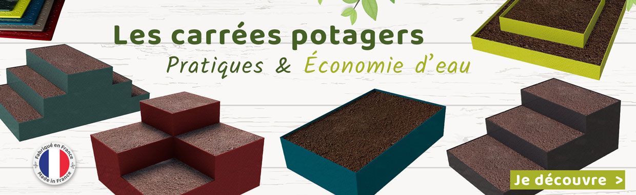 carrés potager - économie d'eau