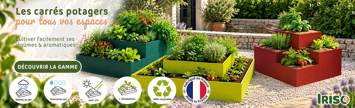 Carrés potager Iriso Made in France