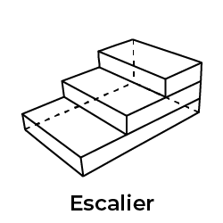 forme escalier carré potager Iriso