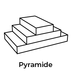 forme pyramide carré potager Iriso