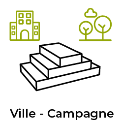 pyramide de fraises A la ville comme à la campagne