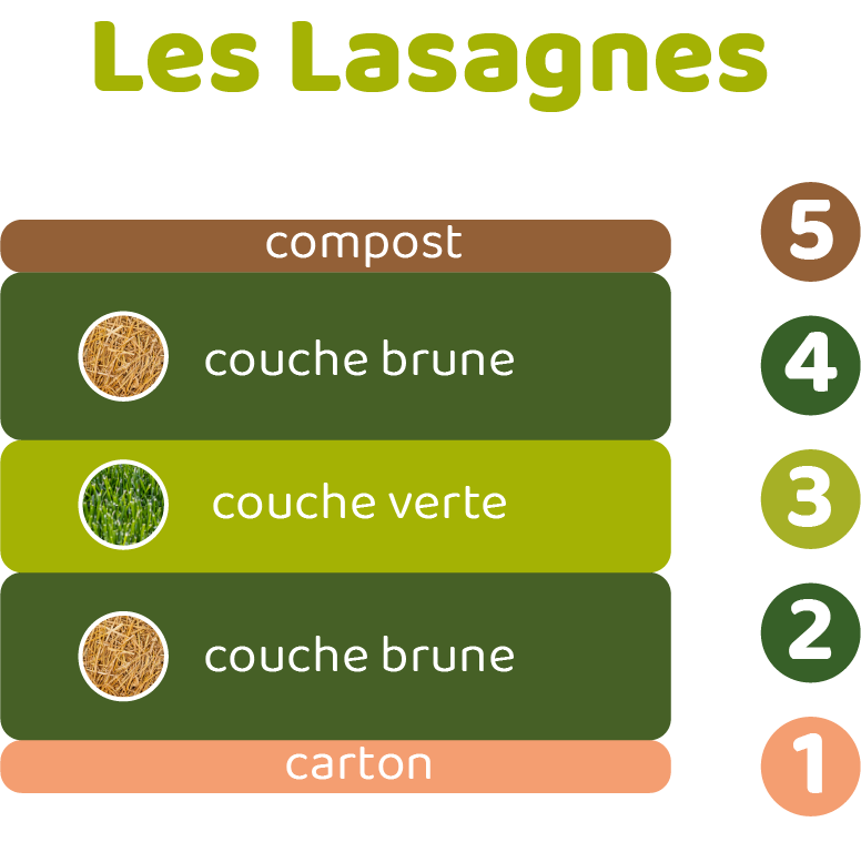 La culture en lasagnes au potager
