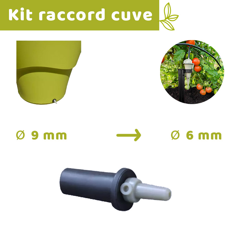 Raccord pour réserve d'eau Iriso