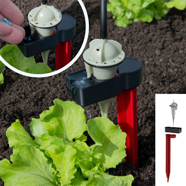 distributeur engrais liquide granule automatique
