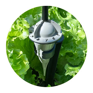 Réglage du pied goutteur goutte à goutte Iriso