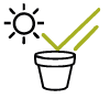 pots de fleurs et vases anti UV