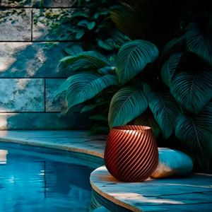 pot de fleur impression 3D Iriso