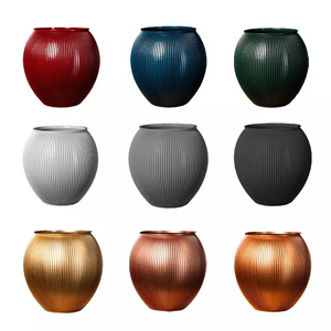 cache pot couleur design Iriso