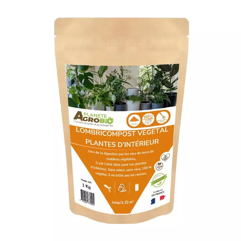Lombricompost pour plantes intérieur Bio Iriso