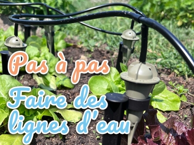 Créer des lignes d'eau pour système goutte à goutte avec une cuve d'eau ? 