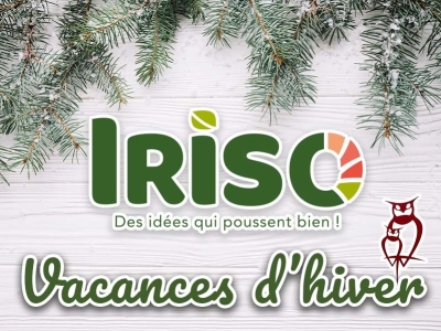 Commandes & infos lors des vacances de Noël pour Iriso
